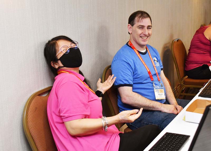 Jen Yuan, Howard Barkin, Tech Room